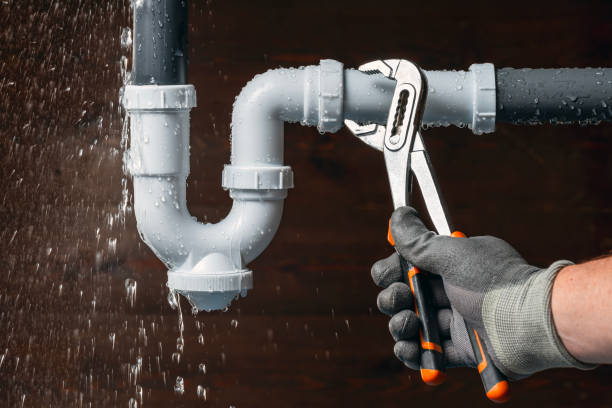Professional Leak Detection technician working in Pilot Point, TX